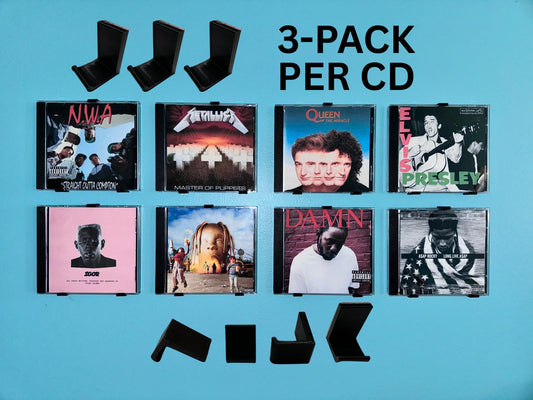 CD Wall Mount 3-Pack